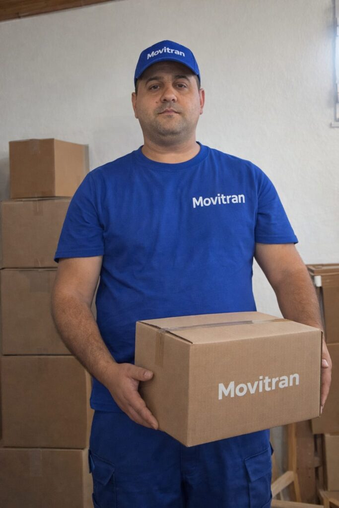 Empleado de mudanzas movitran experto en dar consejos