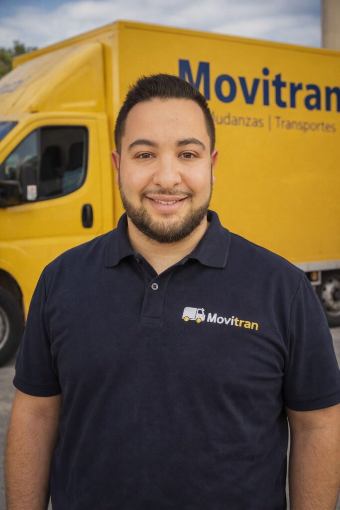 Asesor personal de mudanzas en Vigo de Movitran ofreciendo ayuda y consejos por teléfono sin compromiso